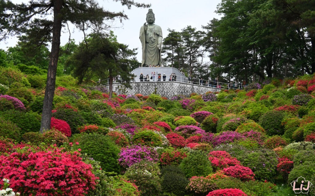 Kannon Statue at Shiofune Kannon Temple